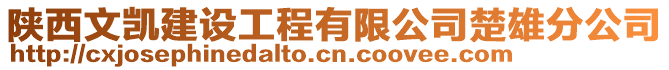 陕西文凯建设工程有限公司楚雄分公司