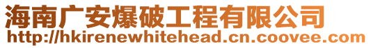 海南廣安爆破工程有限公司