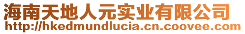 海南天地人元實業(yè)有限公司