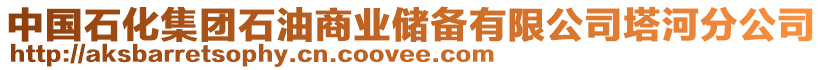 中國(guó)石化集團(tuán)石油商業(yè)儲(chǔ)備有限公司塔河分公司