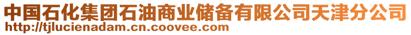 中國石化集團(tuán)石油商業(yè)儲(chǔ)備有限公司天津分公司