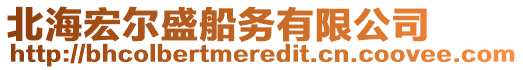 北海宏?duì)柺⒋瑒?wù)有限公司