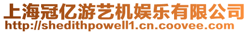 上海冠億游藝機(jī)娛樂(lè)有限公司