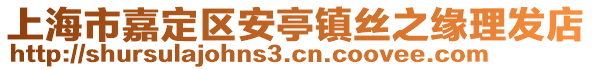 上海市嘉定區(qū)安亭鎮(zhèn)絲之緣理發(fā)店