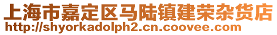 上海市嘉定區(qū)馬陸鎮(zhèn)建榮雜貨店