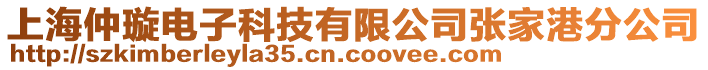 上海仲璇電子科技有限公司張家港分公司