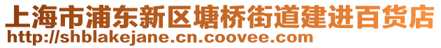 上海市浦東新區塘橋街道建進百貨店