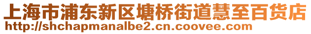 上海市浦東新區(qū)塘橋街道慧至百貨店