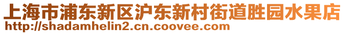 上海市浦東新區滬東新村街道勝園水果店