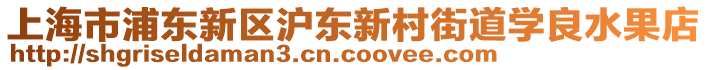 上海市浦東新區(qū)滬東新村街道學(xué)良水果店