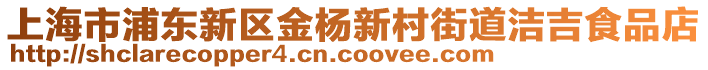 上海市浦東新區(qū)金楊新村街道潔吉食品店