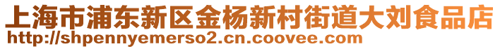 上海市浦東新區(qū)金楊新村街道大劉食品店