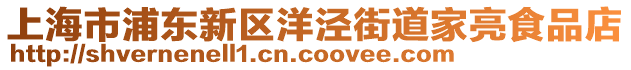 上海市浦東新區(qū)洋涇街道家亮食品店