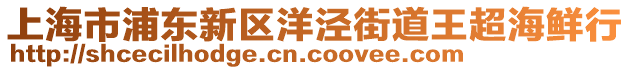 上海市浦東新區(qū)洋涇街道王超海鮮行