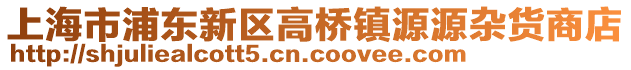 上海市浦東新區(qū)高橋鎮(zhèn)源源雜貨商店