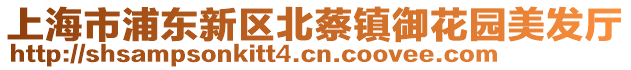 上海市浦東新區(qū)北蔡鎮(zhèn)御花園美發(fā)廳