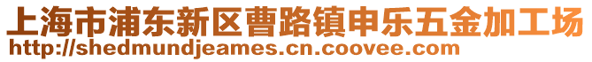 上海市浦東新區(qū)曹路鎮(zhèn)申樂五金加工場