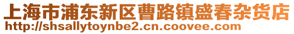 上海市浦東新區(qū)曹路鎮(zhèn)盛春雜貨店