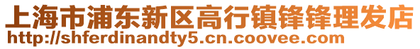 上海市浦東新區(qū)高行鎮(zhèn)鋒鋒理發(fā)店