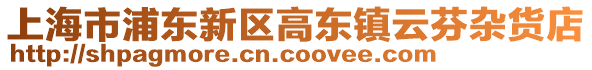 上海市浦東新區(qū)高東鎮(zhèn)云芬雜貨店
