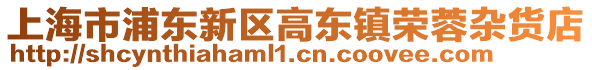 上海市浦東新區高東鎮榮蓉雜貨店
