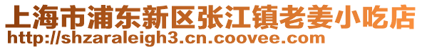 上海市浦東新區張江鎮老姜小吃店