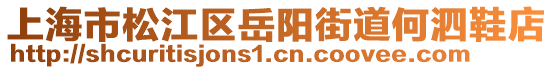 上海市松江區(qū)岳陽(yáng)街道何泗鞋店