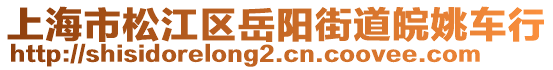 上海市松江區(qū)岳陽街道皖姚車行