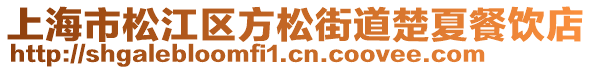 上海市松江區(qū)方松街道楚夏餐飲店