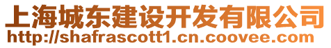 上海城東建設開發(fā)有限公司