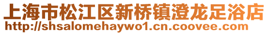 上海市松江區(qū)新橋鎮(zhèn)澄龍足浴店