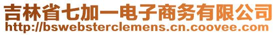 吉林省七加一電子商務(wù)有限公司