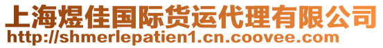 上海煜佳國際貨運(yùn)代理有限公司