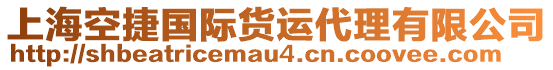 上海空捷國(guó)際貨運(yùn)代理有限公司