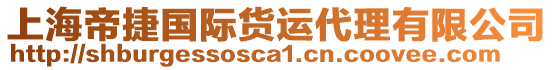 上海帝捷國際貨運(yùn)代理有限公司