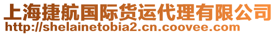 上海捷航國際貨運(yùn)代理有限公司