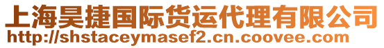 上海昊捷國(guó)際貨運(yùn)代理有限公司