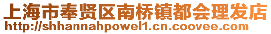 上海市奉賢區(qū)南橋鎮(zhèn)都會(huì)理發(fā)店