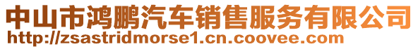 中山市鴻鵬汽車銷售服務(wù)有限公司