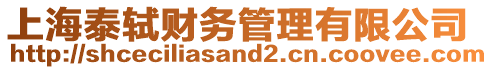 上海泰軾財(cái)務(wù)管理有限公司