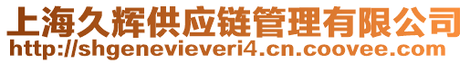 上海久輝供應(yīng)鏈管理有限公司