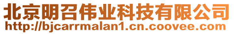 北京明召偉業(yè)科技有限公司