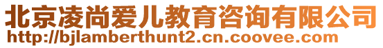 北京凌尚愛兒教育咨詢有限公司