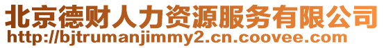 北京德財人力資源服務有限公司