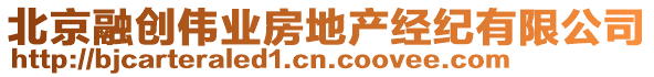 北京融創(chuàng)偉業(yè)房地產(chǎn)經(jīng)紀(jì)有限公司