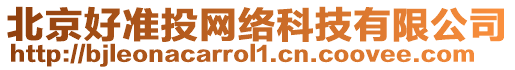 北京好準投網(wǎng)絡(luò)科技有限公司