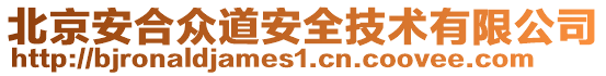 北京安合眾道安全技術(shù)有限公司