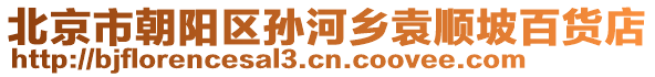 北京市朝陽(yáng)區(qū)孫河鄉(xiāng)袁順坡百貨店