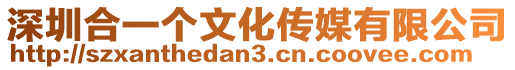 深圳合一個(gè)文化傳媒有限公司