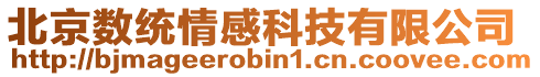 北京數統情感科技有限公司